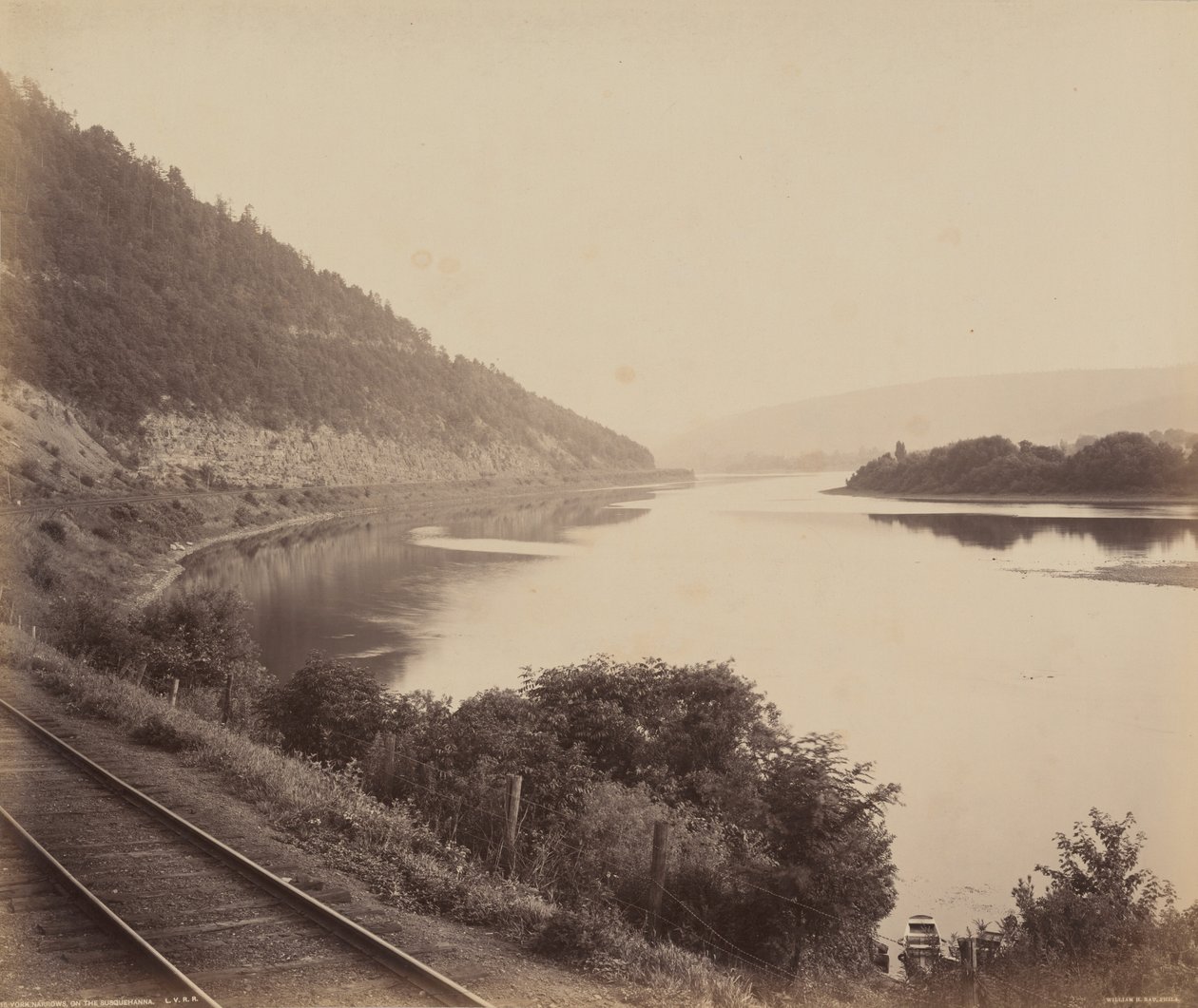 York Narrows, Na Susquehanna autorstwa William H. Rau