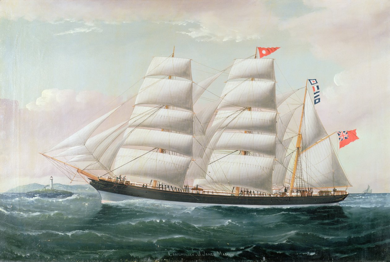 Craigmullen, mistrz J. James, 1892 autorstwa William H. Yorke