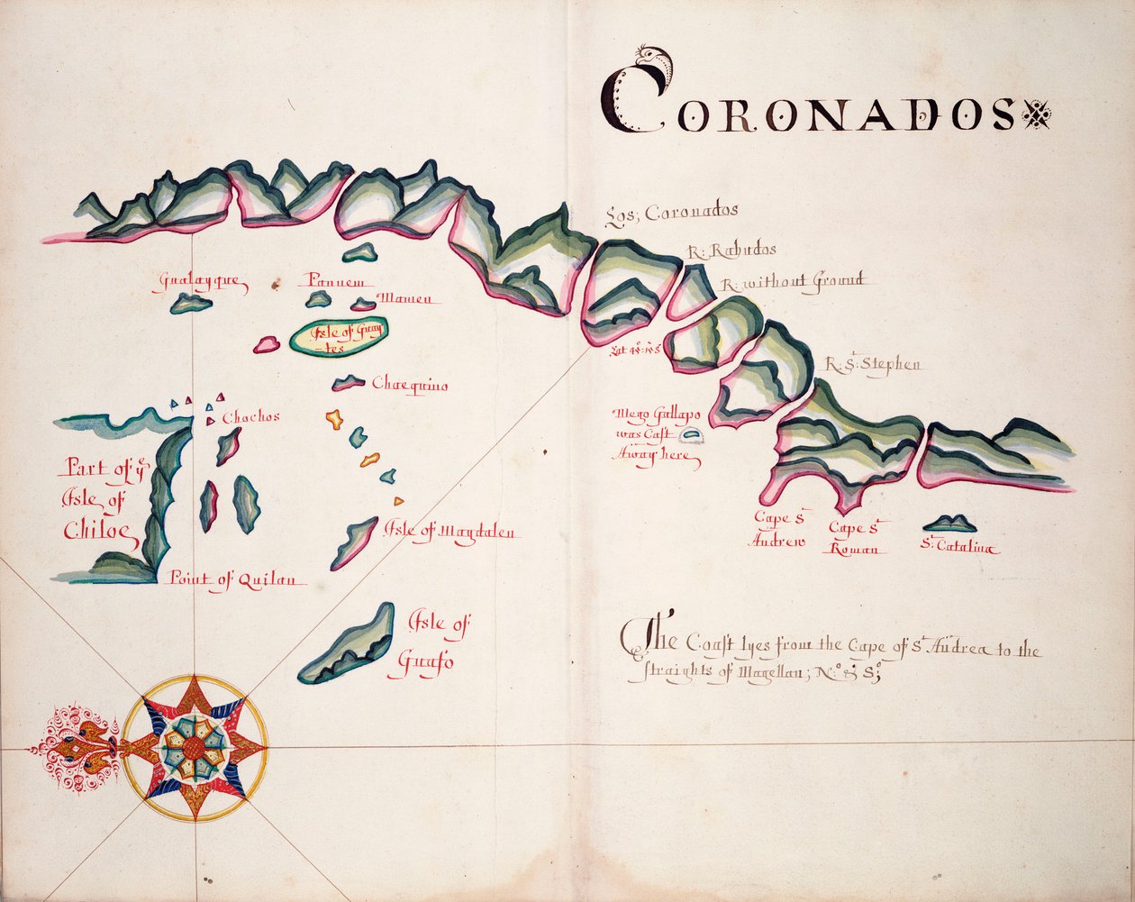 Coronadoes, południowoamerykańskie wybrzeże Pacyfiku autorstwa William Hack
