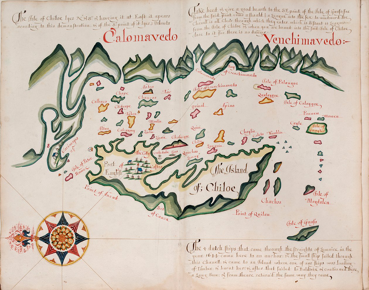 Wyspa Chiloe autorstwa William Hack