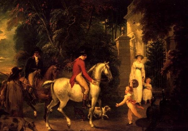 Powrót księcia Hamiltona z coursingu autorstwa William Hamilton