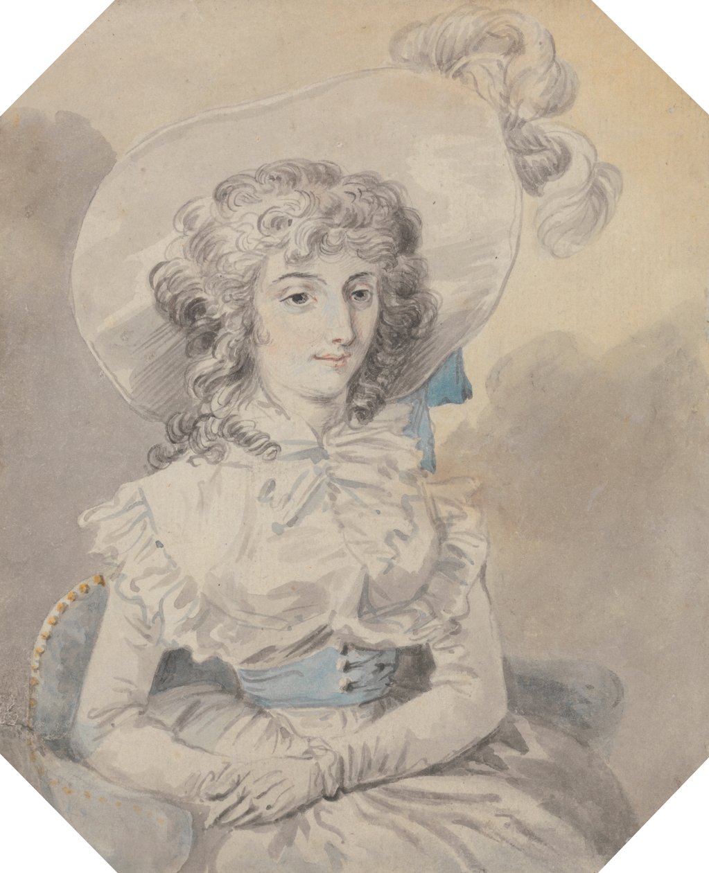 Pani Charlotte Sandby autorstwa William Hamilton