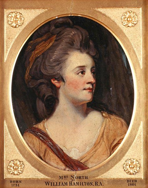 Pani North (olej na płótnie) autorstwa William Hamilton