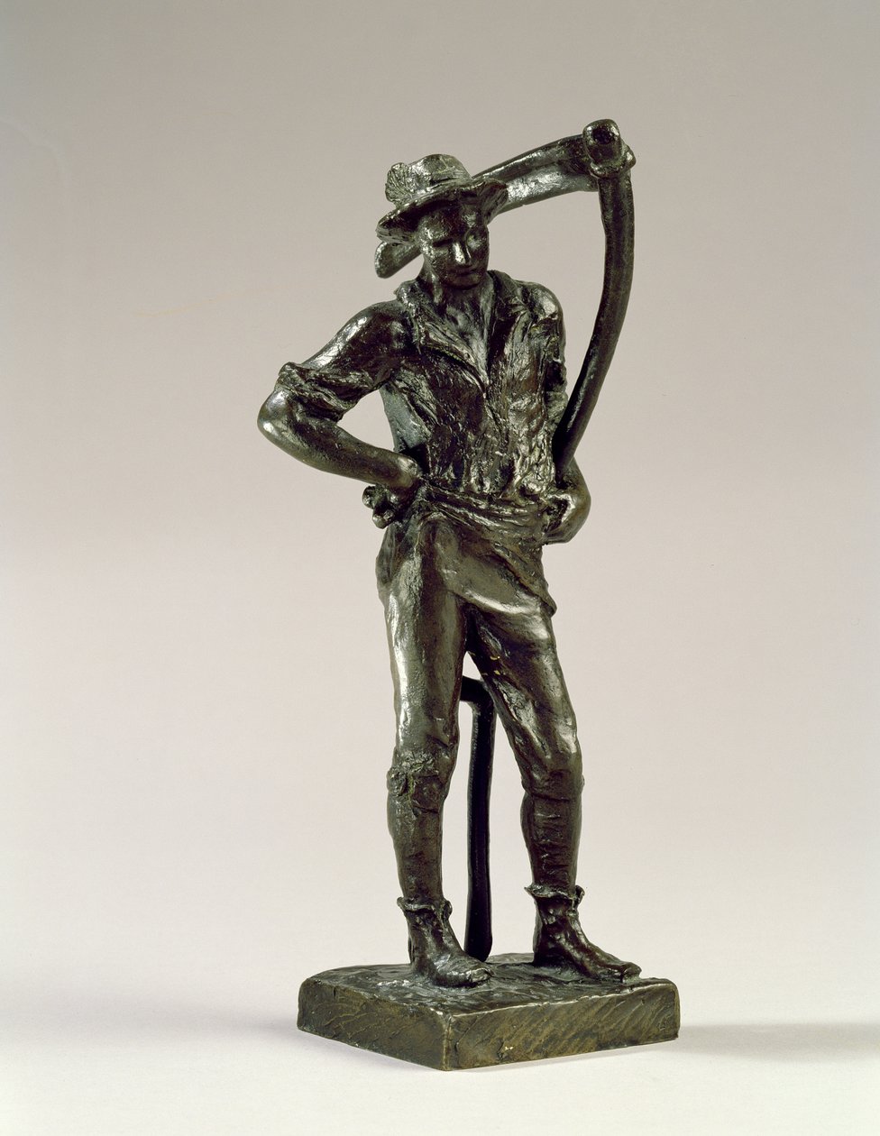 Makieta do kosiarki autorstwa William Hamo Thornycroft