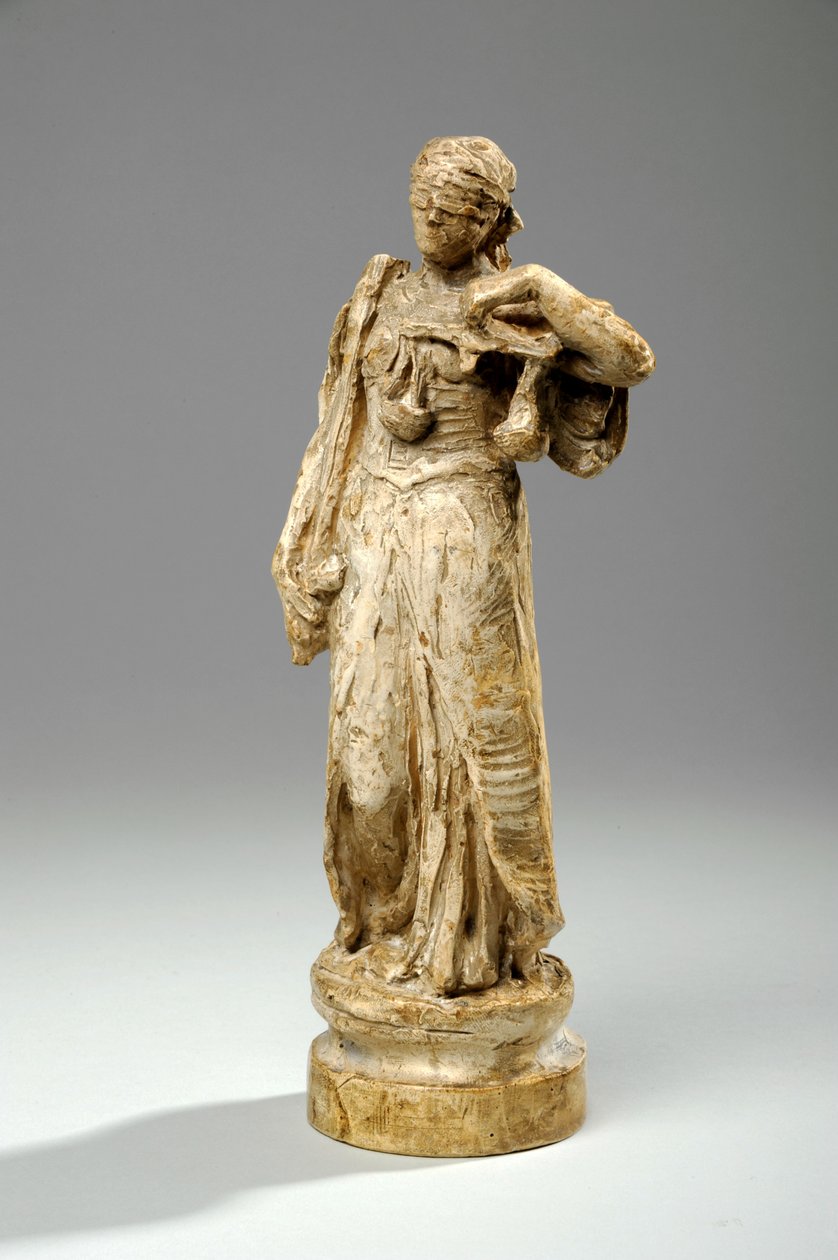 Makieta do Figury Sprawiedliwości (gips) autorstwa William Hamo Thornycroft