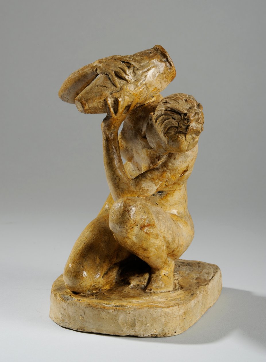 Makieta do statuetki Prającej Kobiety autorstwa William Hamo Thornycroft