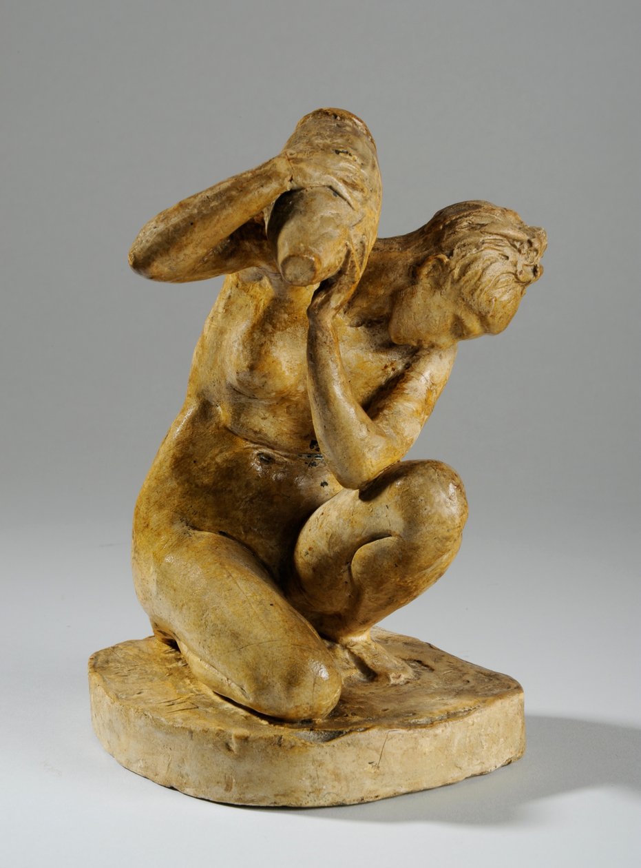 Makieta do statuetki Prającej Kobiety autorstwa William Hamo Thornycroft