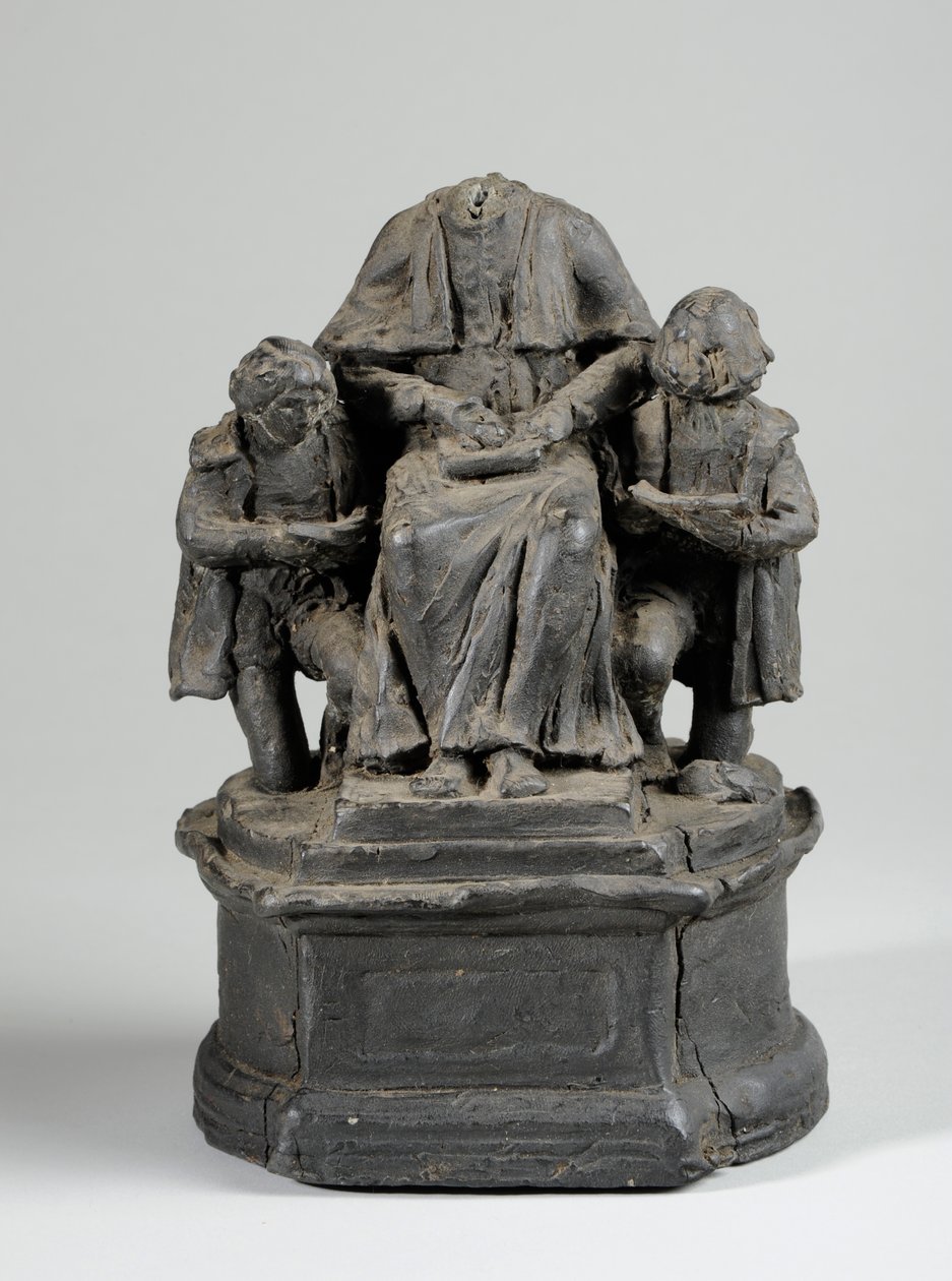 Makieta do pomnika Johna Colet autorstwa William Hamo Thornycroft