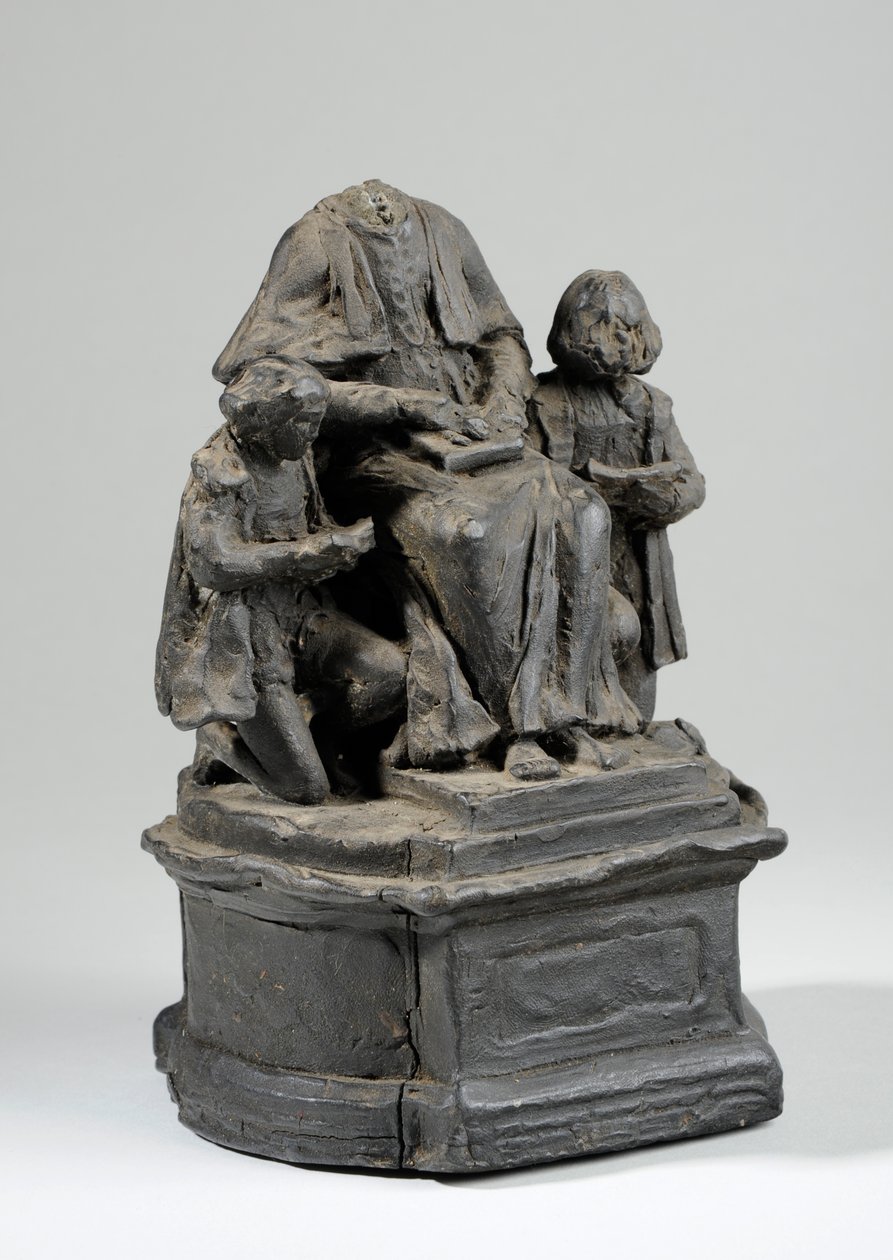 Makieta do pomnika Johna Colet autorstwa William Hamo Thornycroft