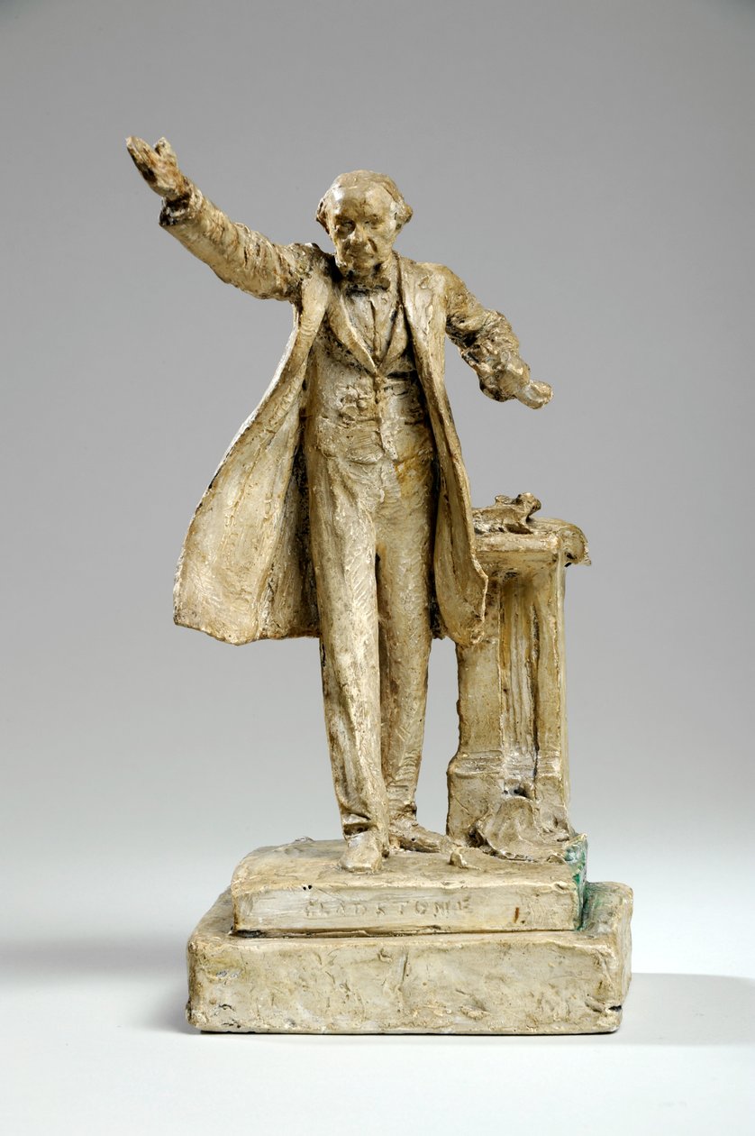 Makieta pomnika Williama Ewarta Gladstone