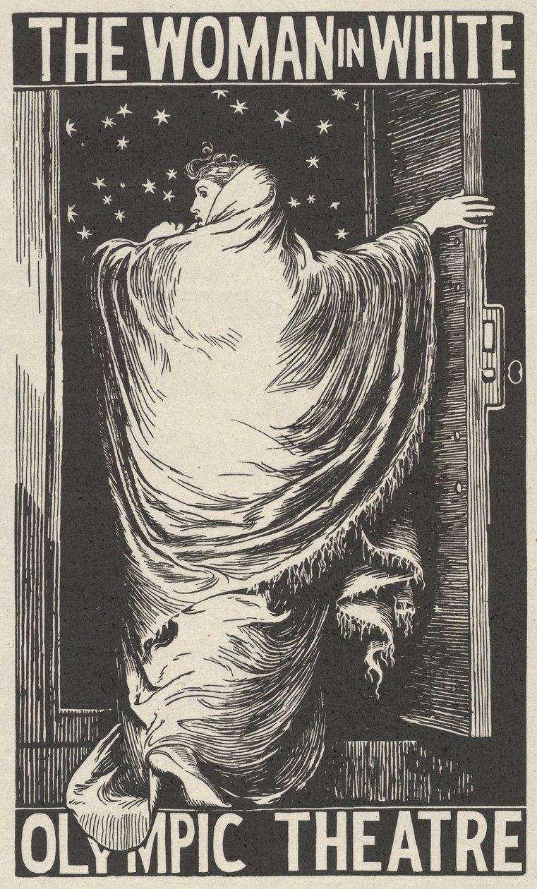 Kobieta w bieli, 1871. autorstwa William Harcourt Hooper