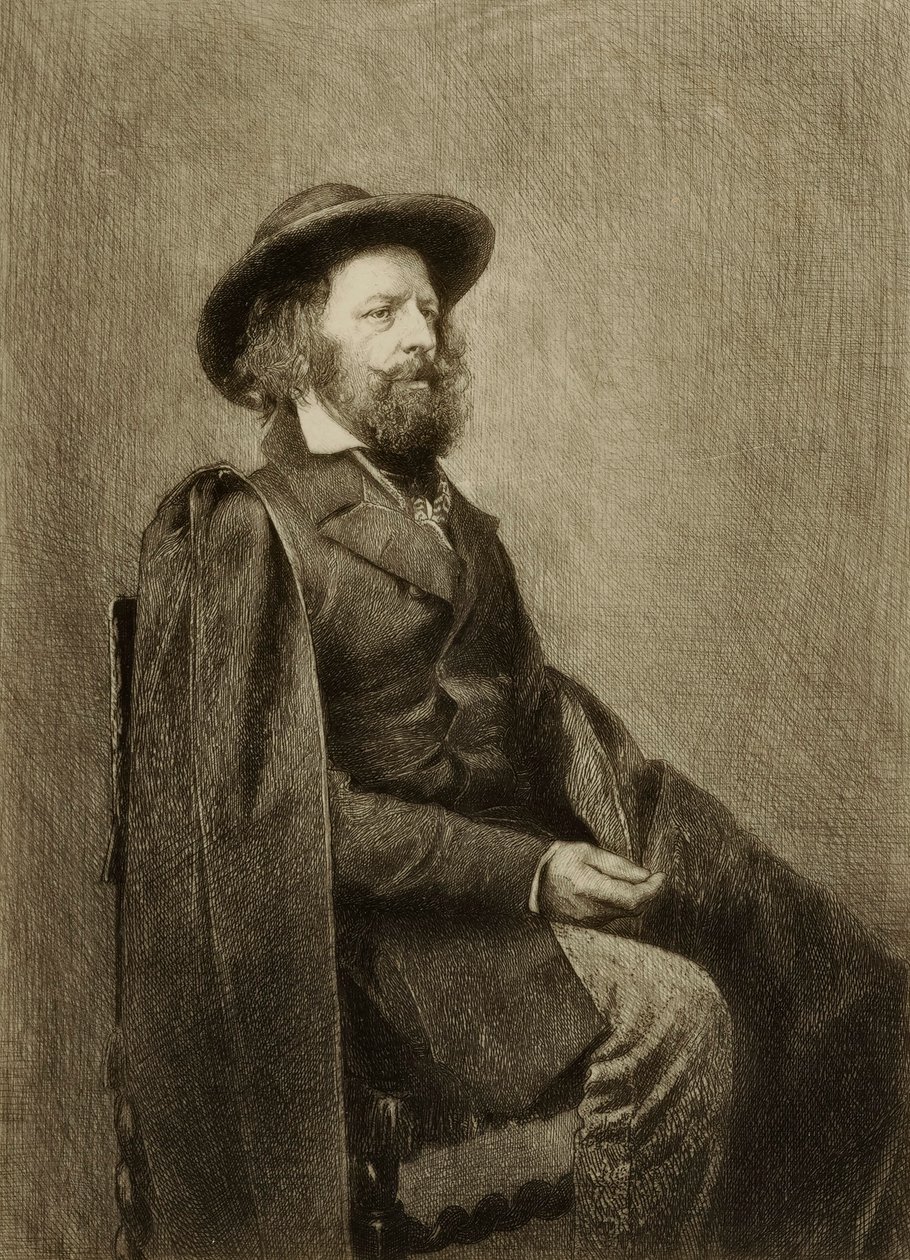 Bez tytułu (portret siedzącego mężczyzny) autorstwa William Harry Warren Bicknell