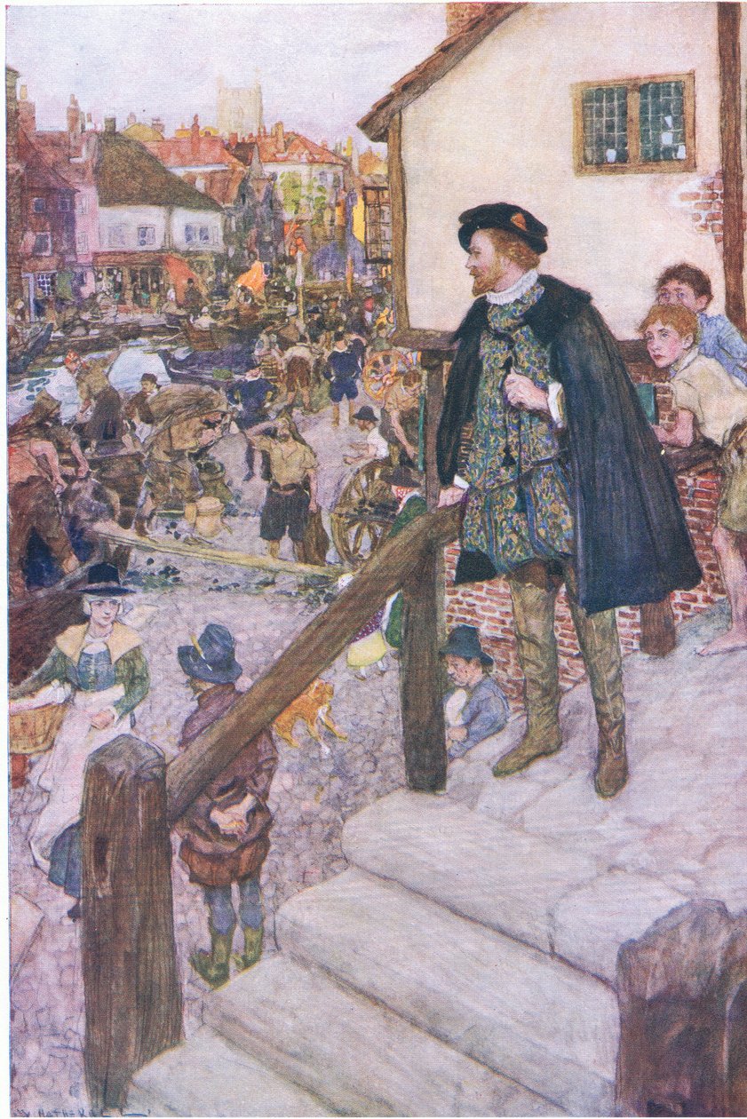 Największy Anglik (William Shakespeare), z My Magazine, wyd. 1922 autorstwa William Hatherell