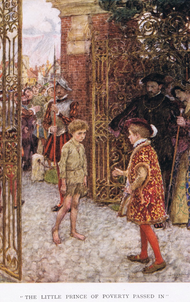 „Minął Mały Książę Ubóstwa” autorstwa William Hatherell