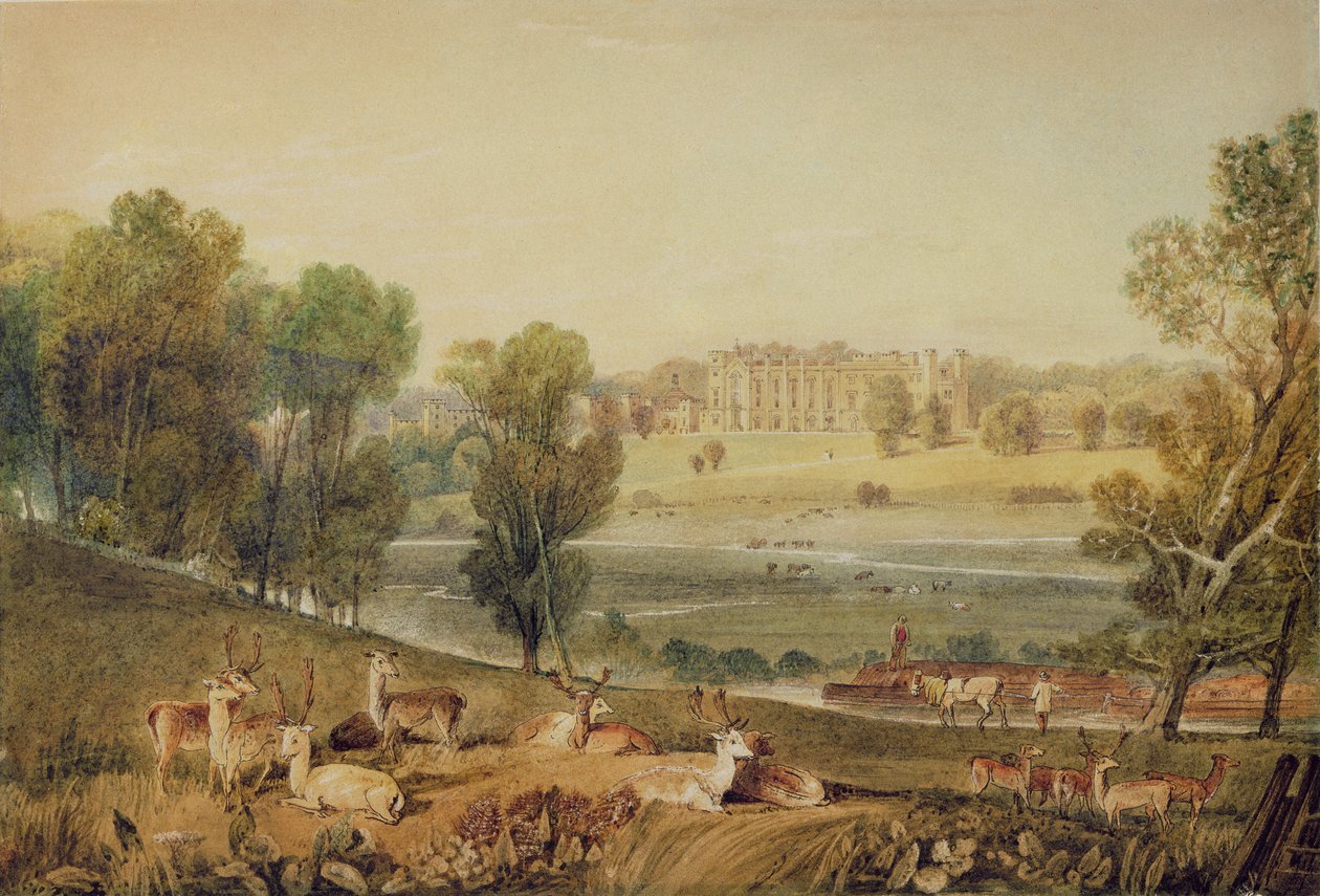 Cassiobury Park, Hertfordshire autorstwa William Havell
