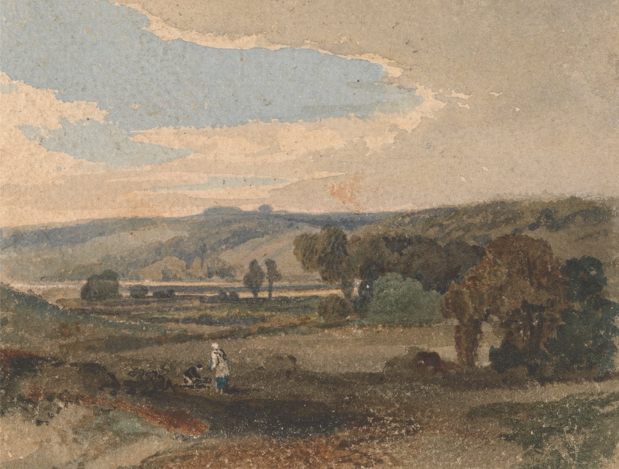 Walijski krajobraz autorstwa William Havell
