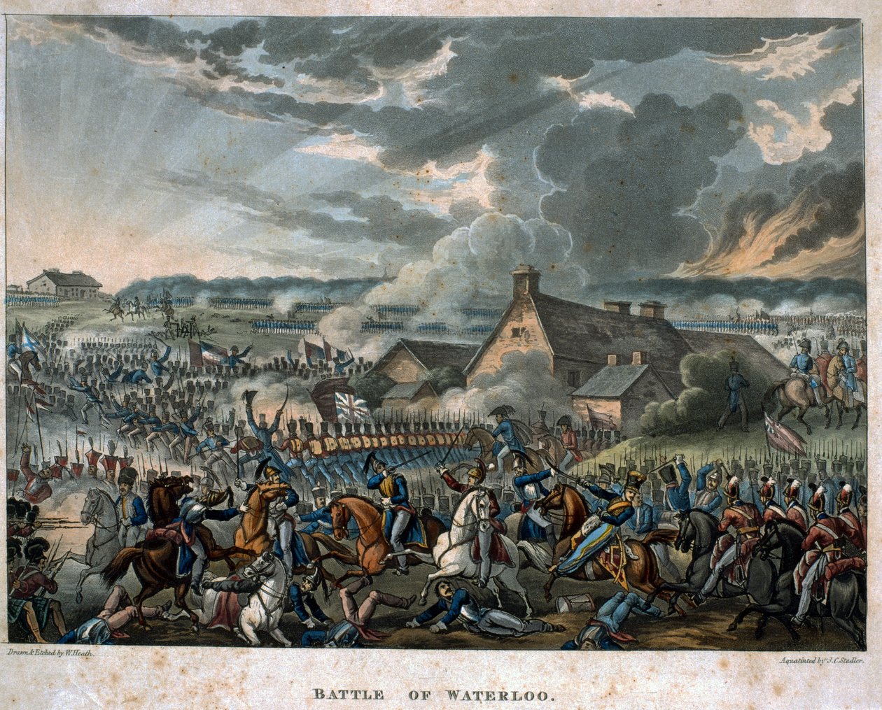 Bitwa pod Waterloo 1815, tablica 29 z 