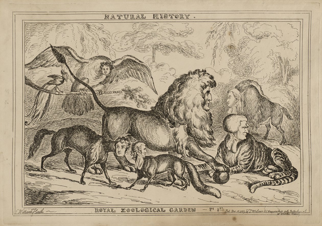 Królewski Ogród Zoologiczny, opublikowany 15 grudnia autorstwa William Heath