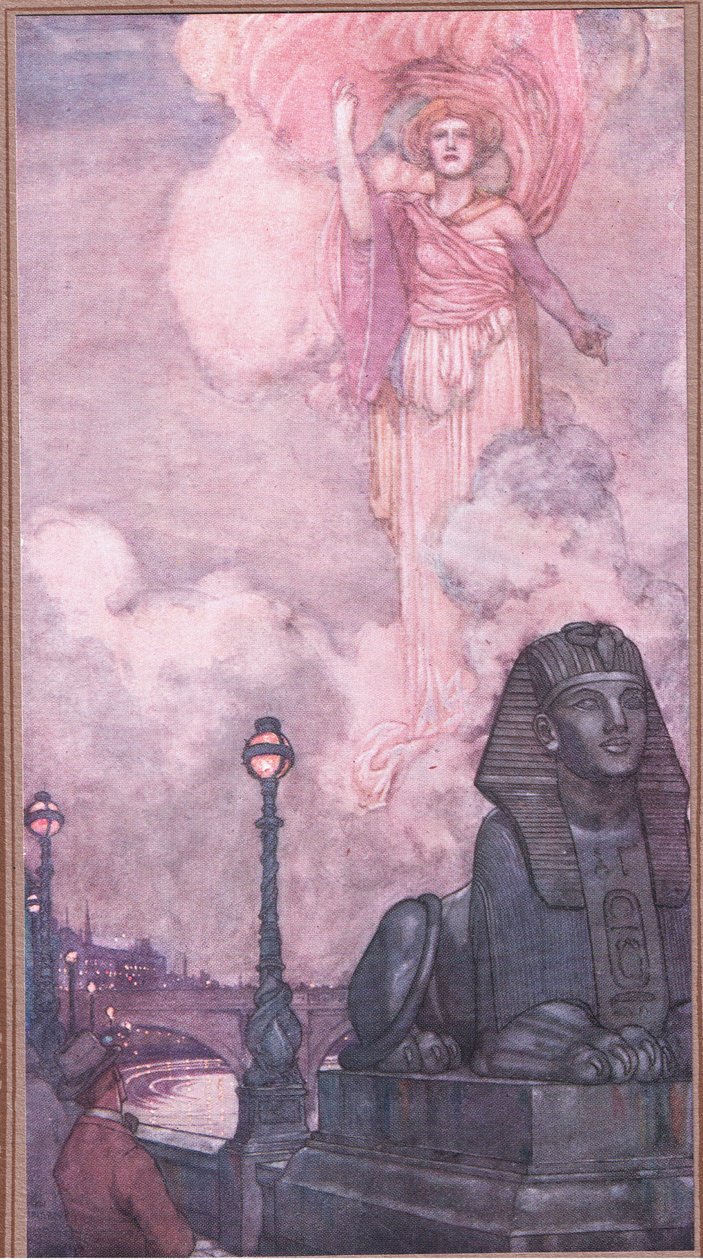 Przyszedł szept, nadszedł wizja autorstwa William Heath Robinson