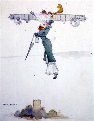 Zeppeltoque autorstwa William Heath Robinson
