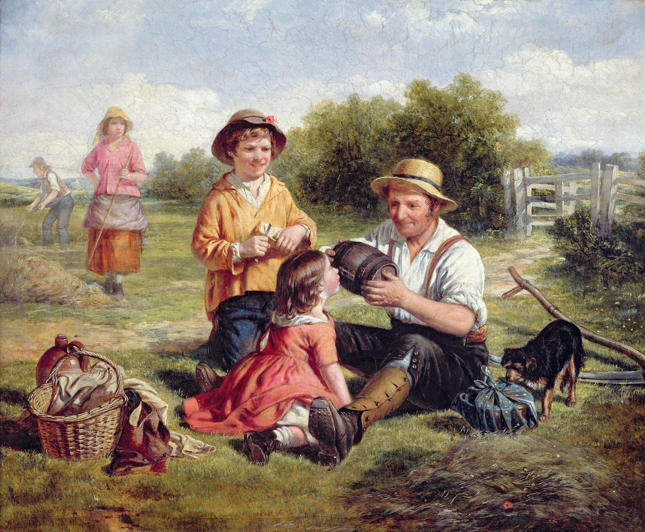Hayfield autorstwa William Hemsley