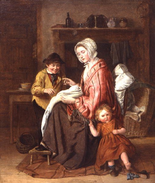 Już nie dziecko! ok. 1860 (olej na płótnie) autorstwa William Hemsley