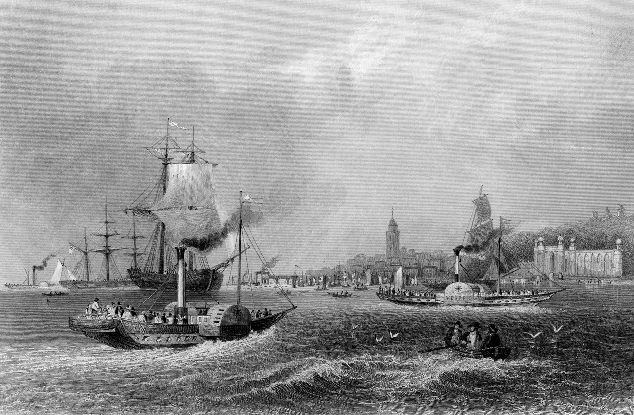 Gravesend, grawerowane przez Henry