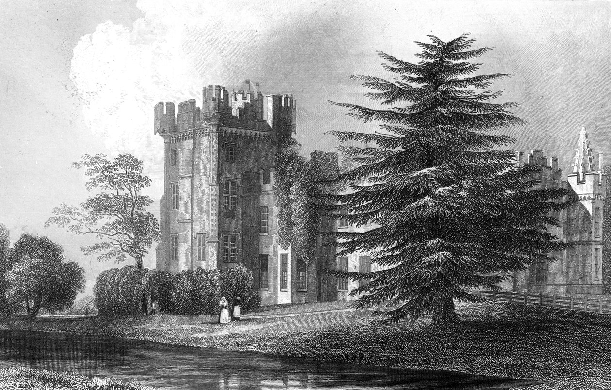 Faulkbourn Hall, niedaleko Whitham, Essex, wyryty przez Henry
