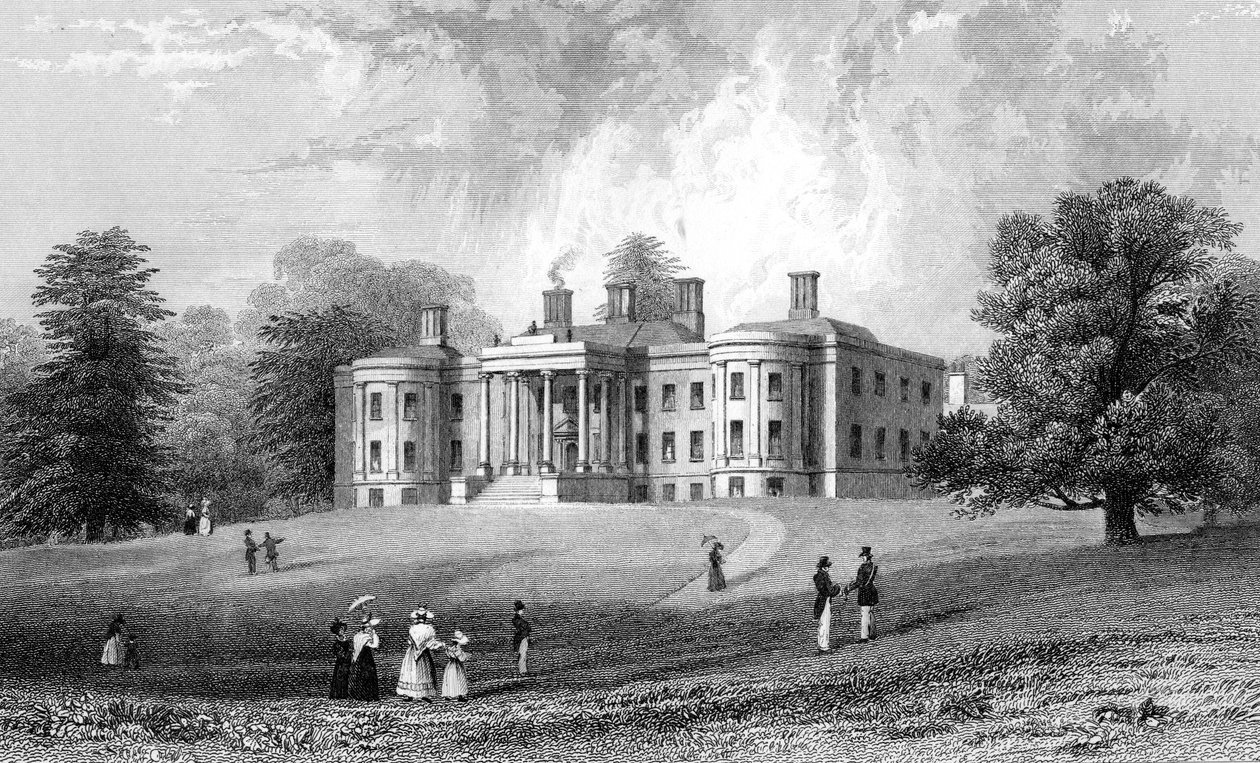 Felix Hall, Essex, grawerowane przez Henry