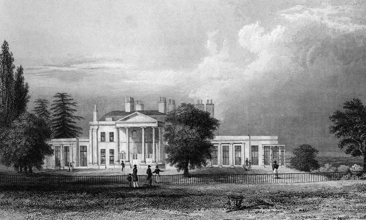Highlands, Essex, grawerowane przez Johna Rogersa, 1831 autorstwa William Henry Bartlett