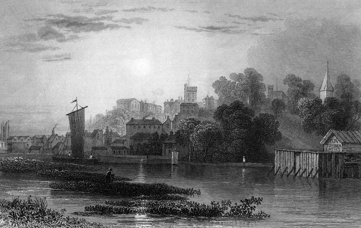 Maldon, Essex, grawerowane przez Henry