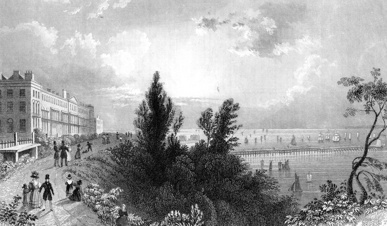 Southend Terrace, Essex, grawerowane przez Henry
