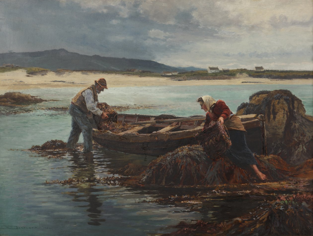 Zbieracze Dulse, 1904 autorstwa William Henry Bartlett
