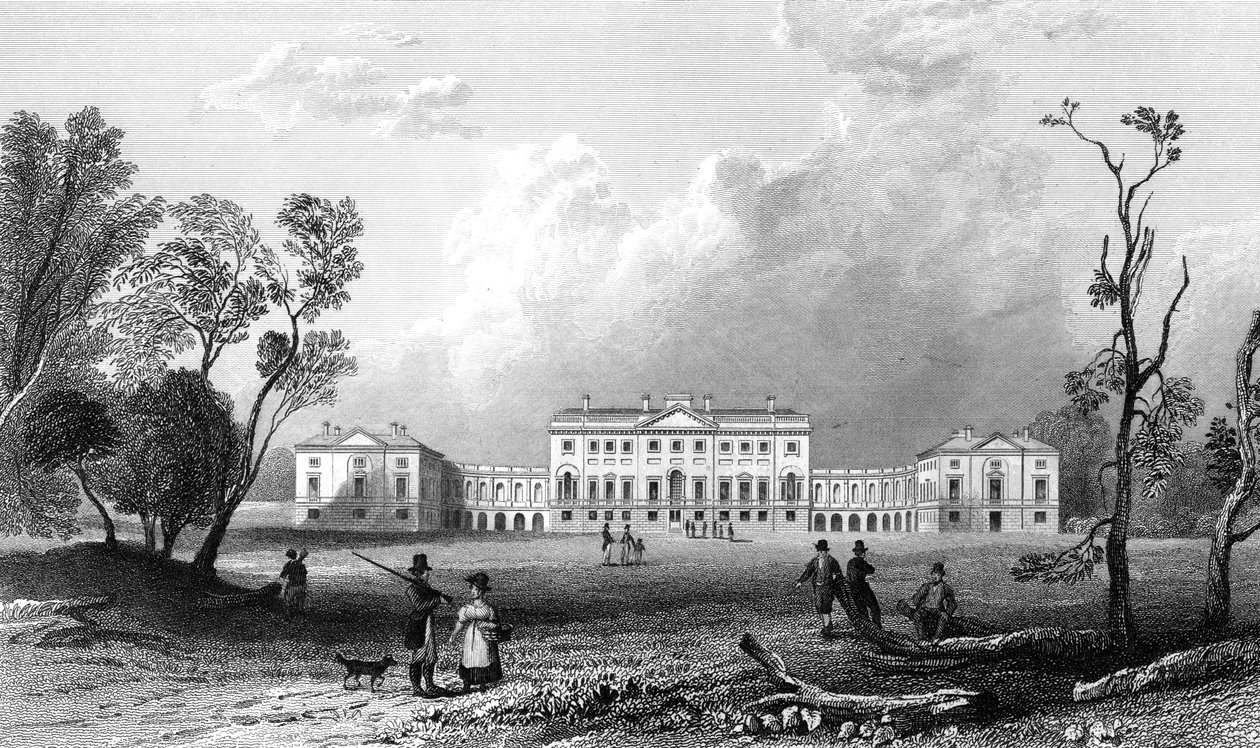 Thorndon Hall, Essex, grawerowane przez Henry