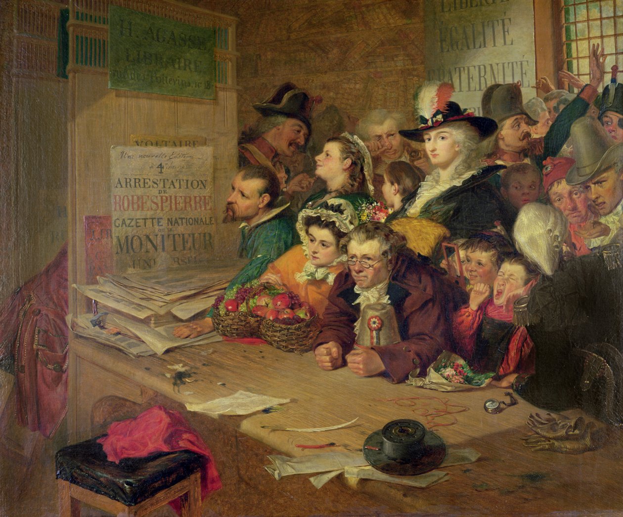 W oczekiwaniu na wieści o aresztowaniu Robespierre