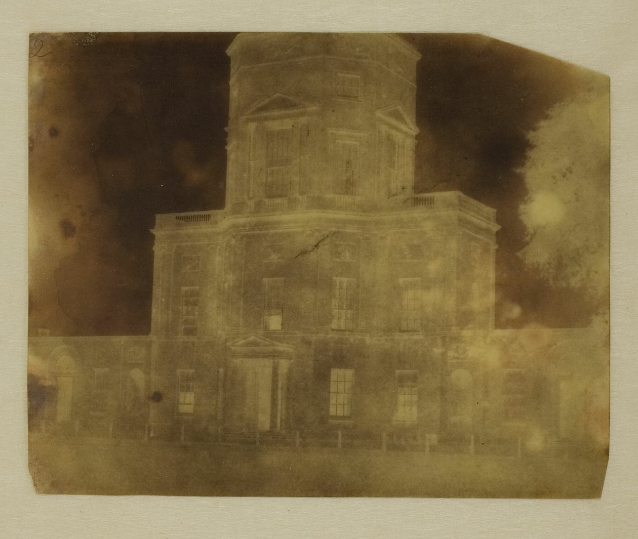 Podstawa Radcliffe Library, Oxford autorstwa William Henry Fox Talbot