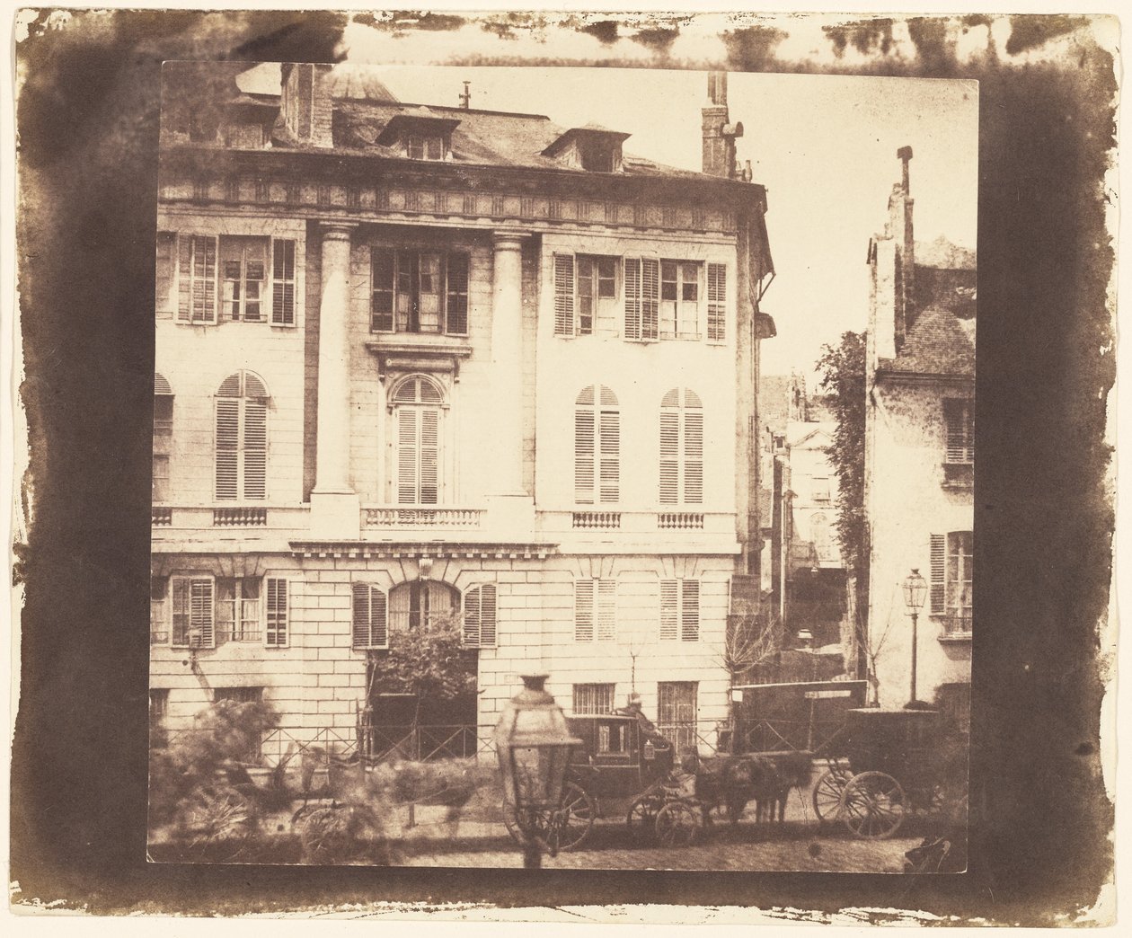 Boulevard des Italiens, Paryż autorstwa William Henry Fox Talbot