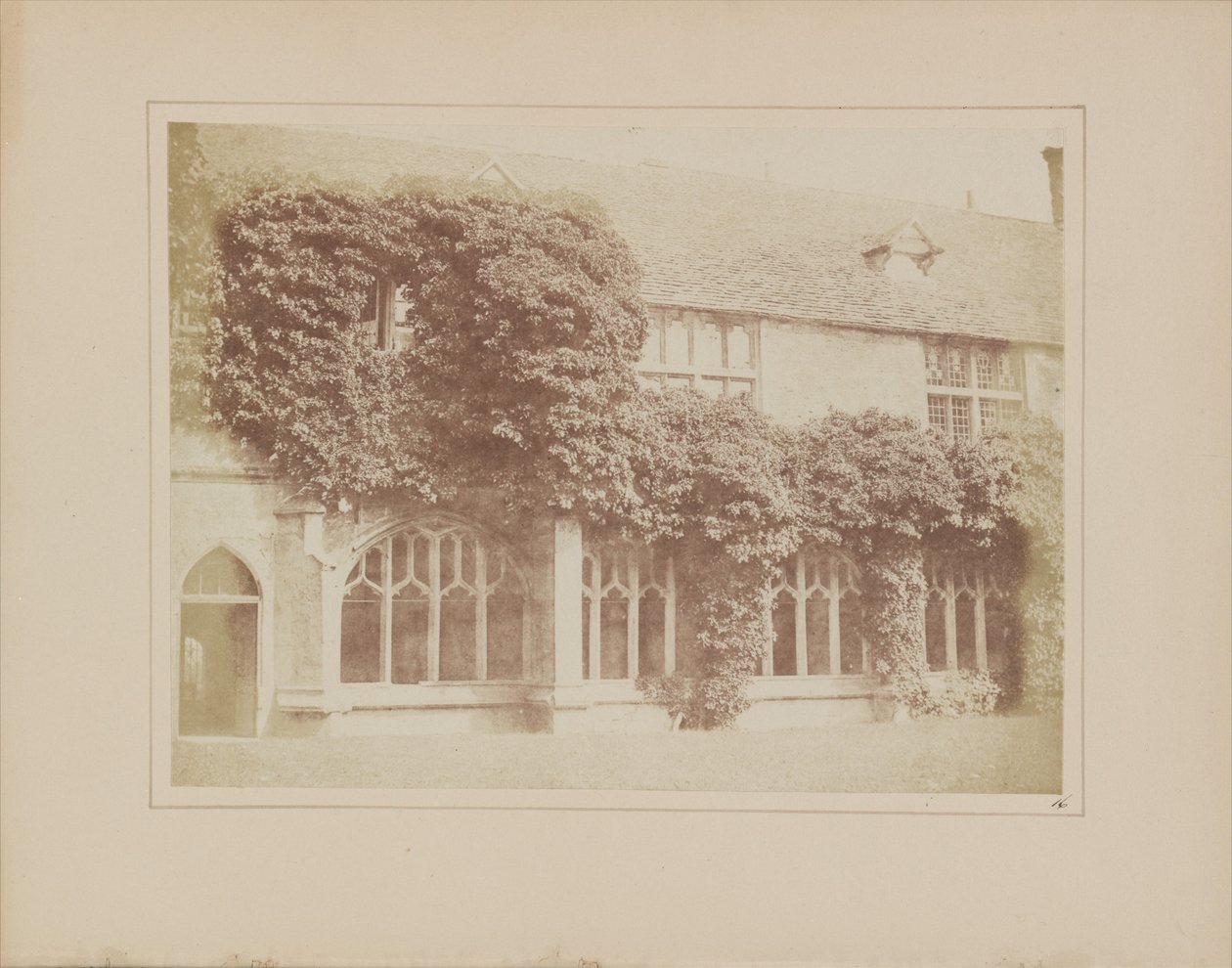 Krużganki opactwa Lacock autorstwa William Henry Fox Talbot