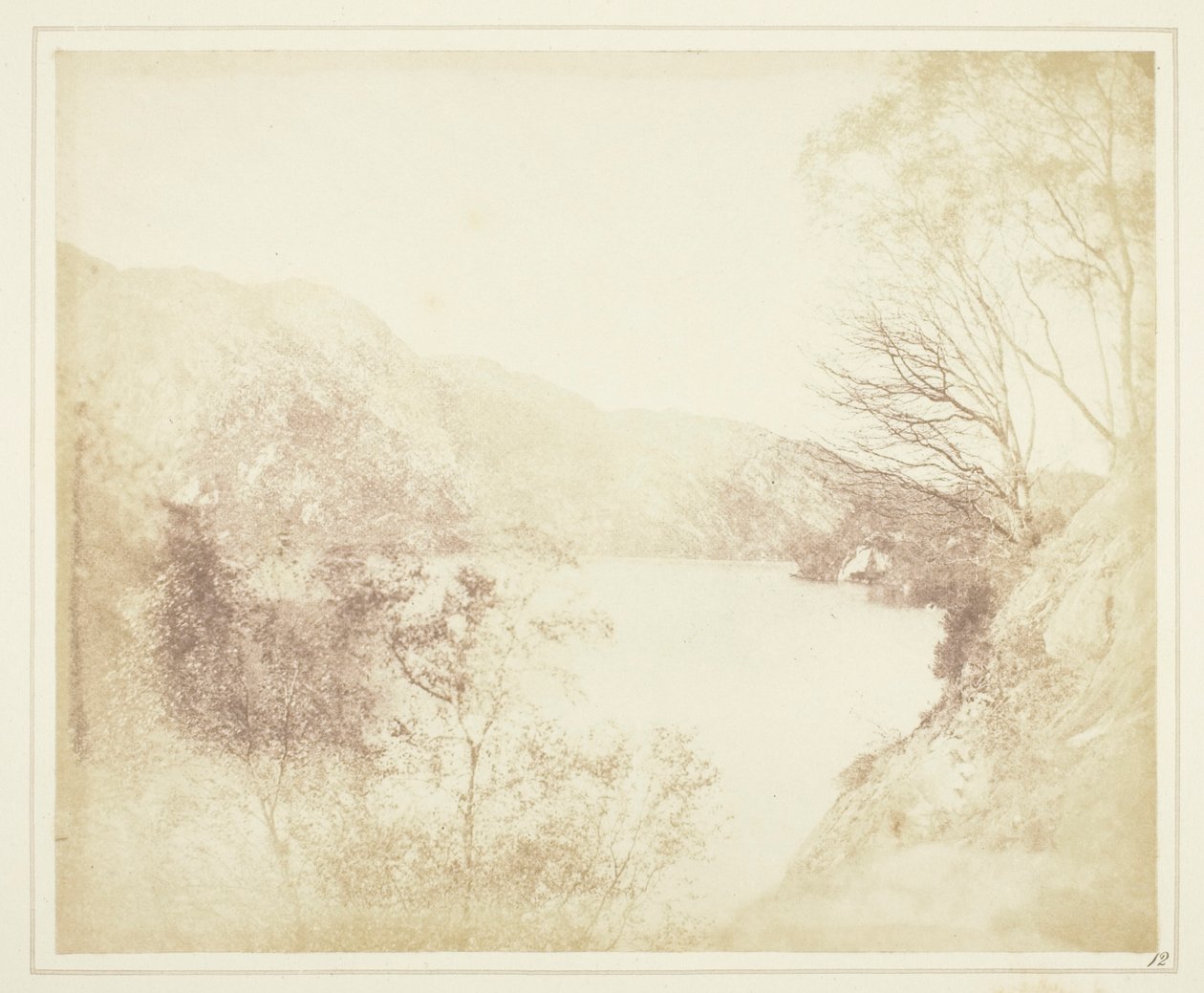 Loch Katrine autorstwa William Henry Fox Talbot