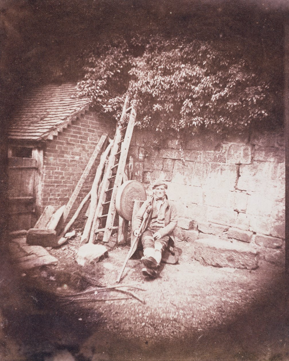 Człowiek z kulą, 1844 autorstwa William Henry Fox Talbot