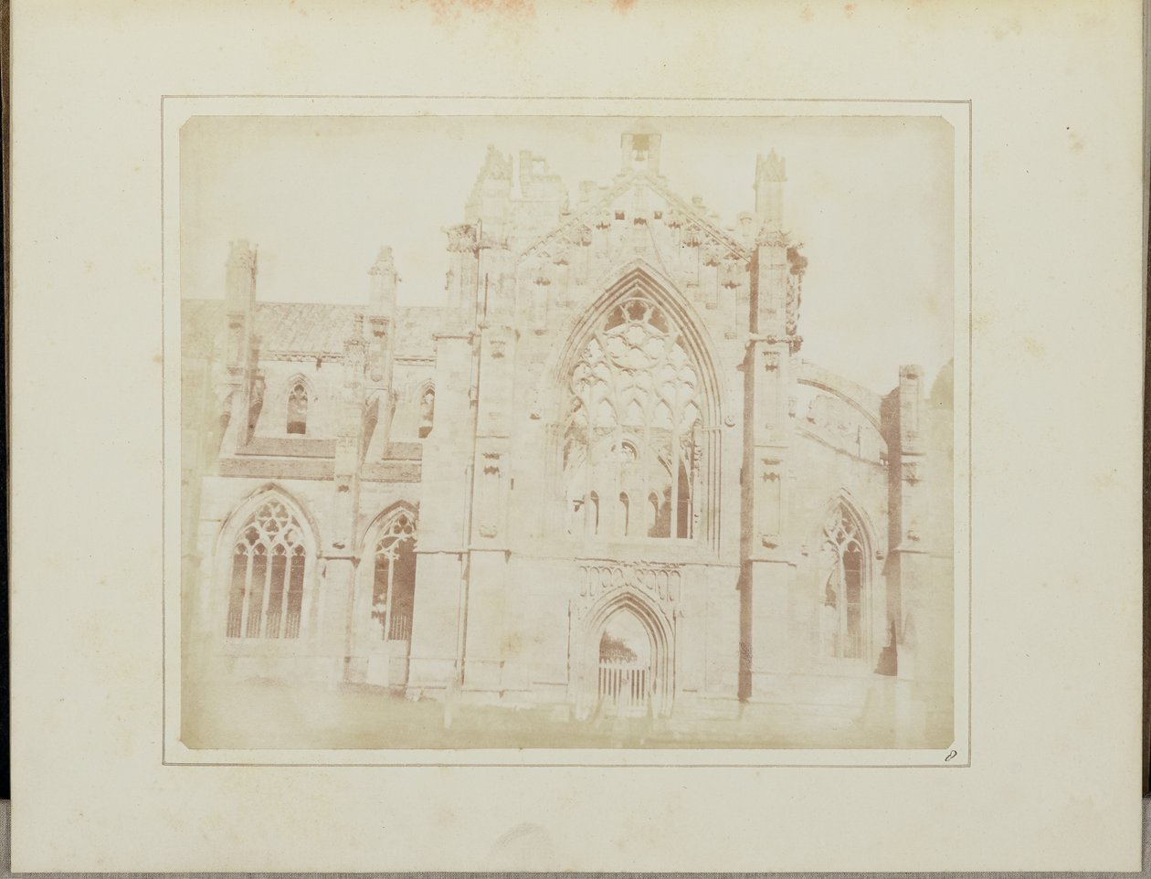Opactwo Melrose autorstwa William Henry Fox Talbot