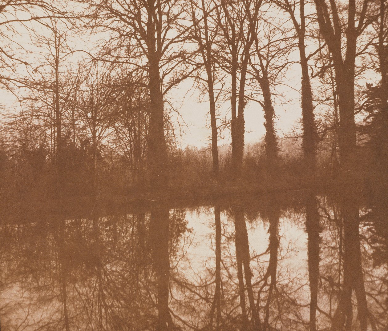Refleksje, 1843 (zdjęcie w sepii) autorstwa William Henry Fox Talbot
