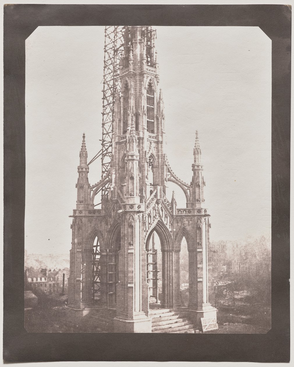 Pomnik Sir Waltera Scotta, Edynburg autorstwa William Henry Fox Talbot