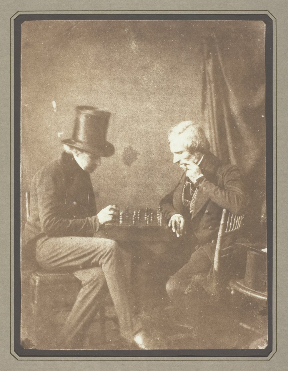 Szachiści autorstwa William Henry Fox Talbot