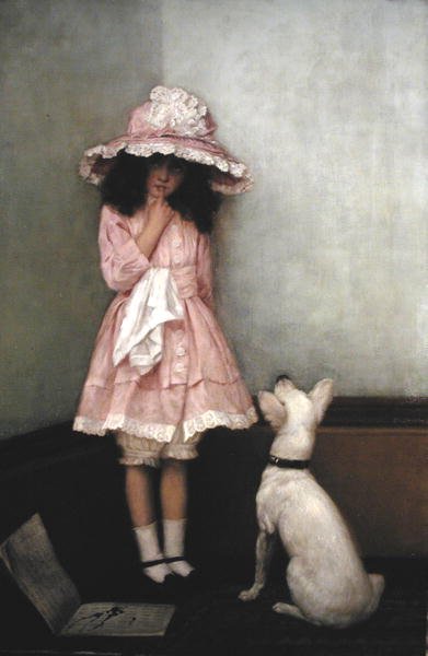 W hańbie (olej na płótnie) autorstwa William Henry Gore