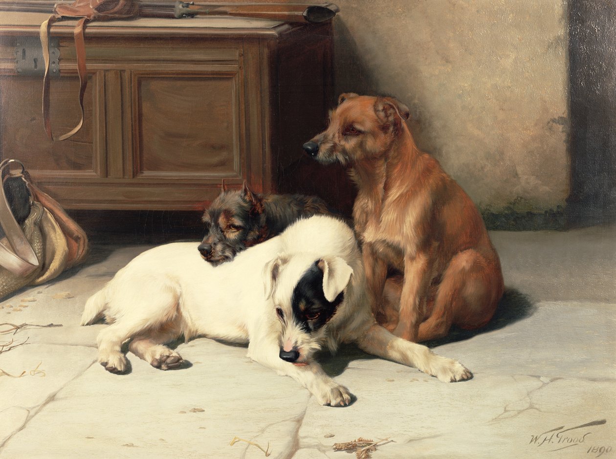 Czekając na Mistrza autorstwa William Henry Hamilton Trood