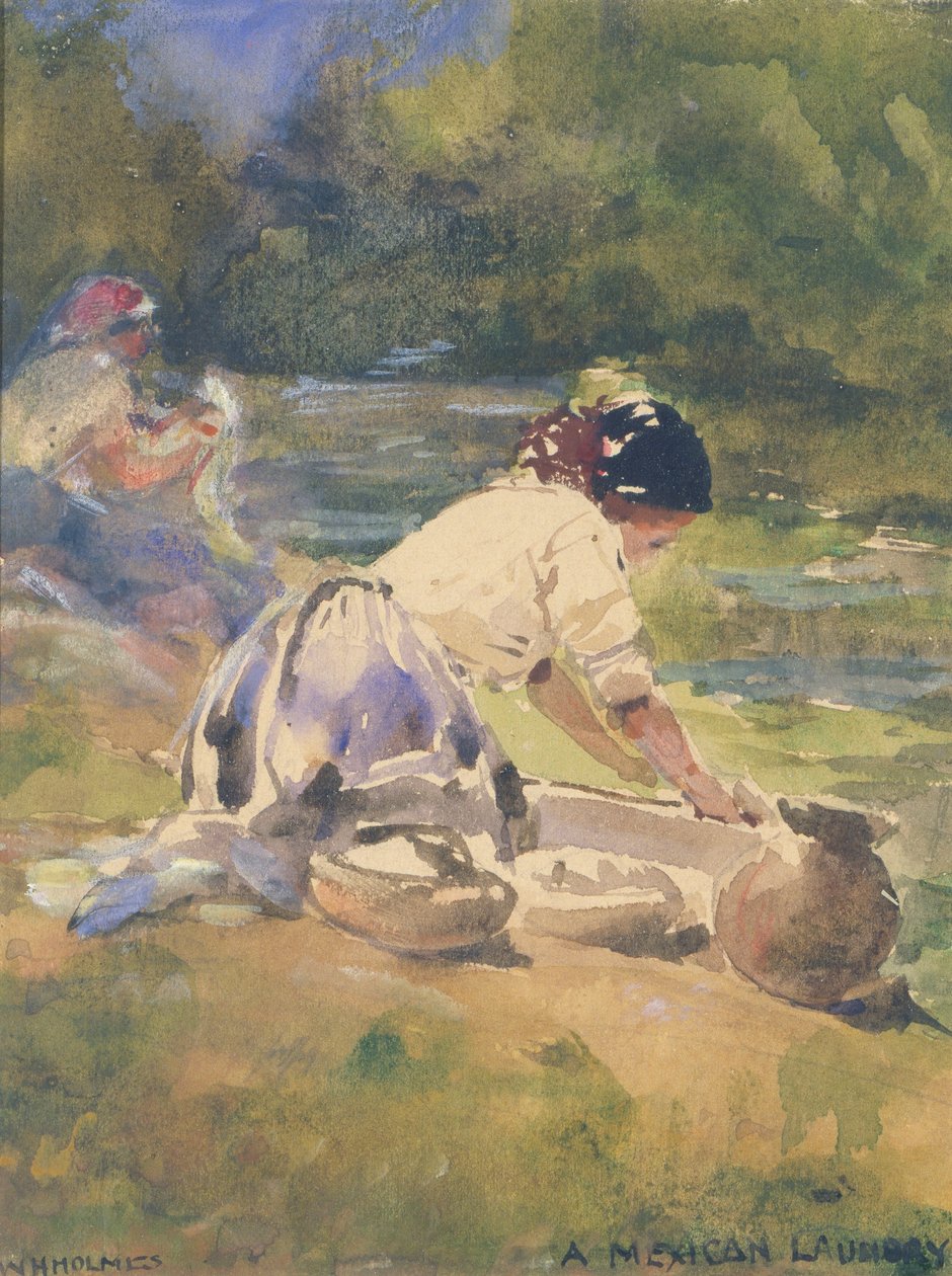 Meksykańska pralnia autorstwa William Henry Holmes