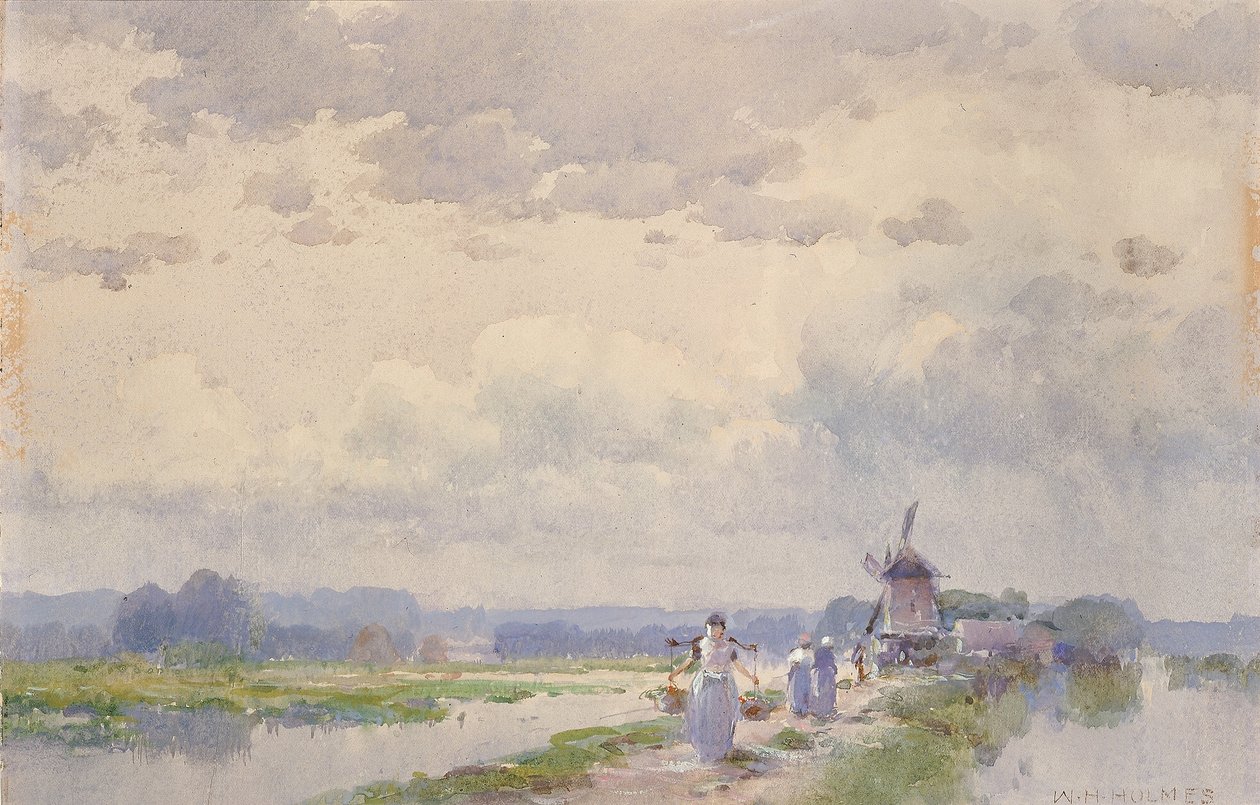 W Holandii autorstwa William Henry Holmes