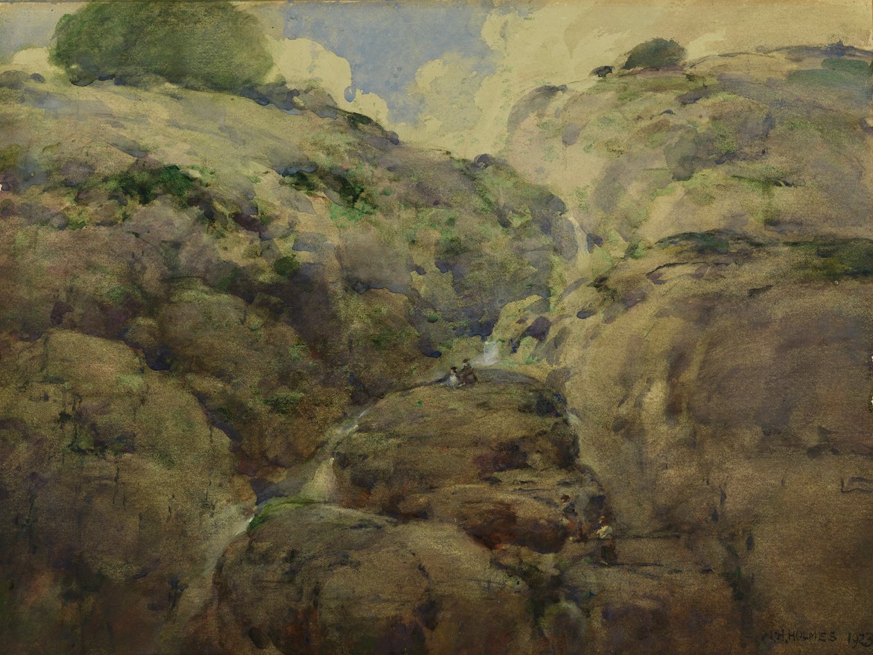 Wąwóz Górski, Kolorado, 1923. autorstwa William Henry Holmes