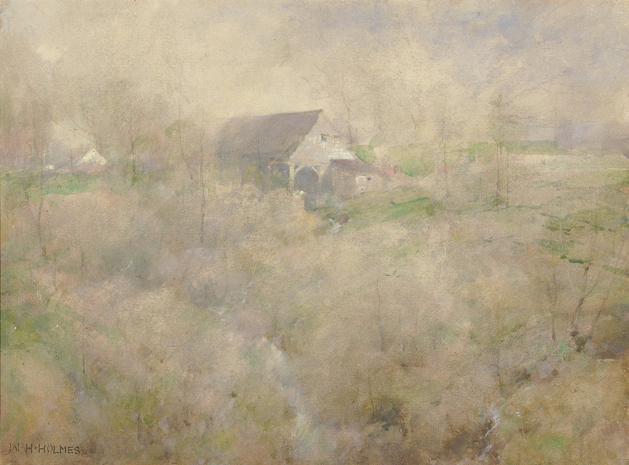 My Old Mill, Holmscroft, niedaleko Rockville, m.d. autorstwa William Henry Holmes